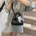 thumbnail image 4 of Bolsos con estampado de lichi para mujer, primavera y verano 2025, nuevo estilo, moderno bolso de mensajero, versátil bolso de hombro informal., 4 of 5