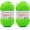 Bright Green, variant on BATELO Crochet Acrylic Yarn 560 Yards, 2 Pack 150g/5.3oz Each, 3 Light Worsted Yarn for Crocheting & Knitting(Purple)
