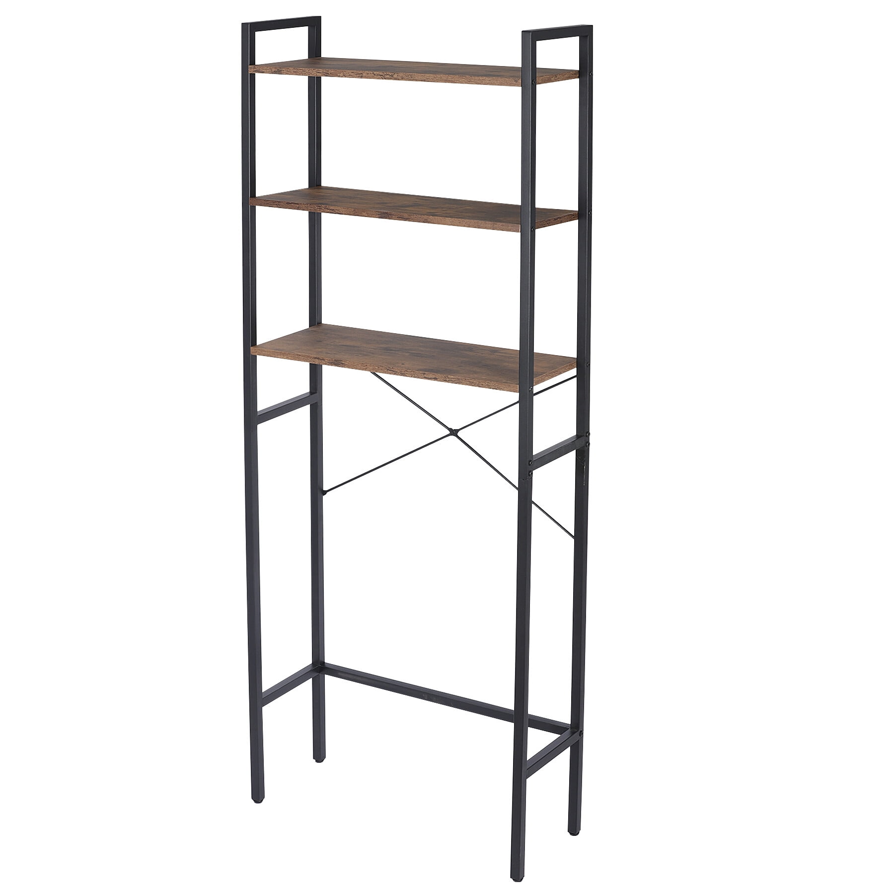 HomGarden Tall Furniture Space Saver, Free Standing 3Shelf Industrial
