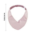 thumbnail image 3 of HongHeng 1Pc Elastic Hair Wraps and Adjustable Satin Headbands Twisted Turban Band for Face Washing, Women and Girls Hair Accessory, 3 of 7