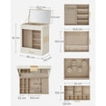 thumbnail image 2 of SONGMICS Organizador de Joyas con Ventana de Vidrio y 5 Niveles, 2 of 5