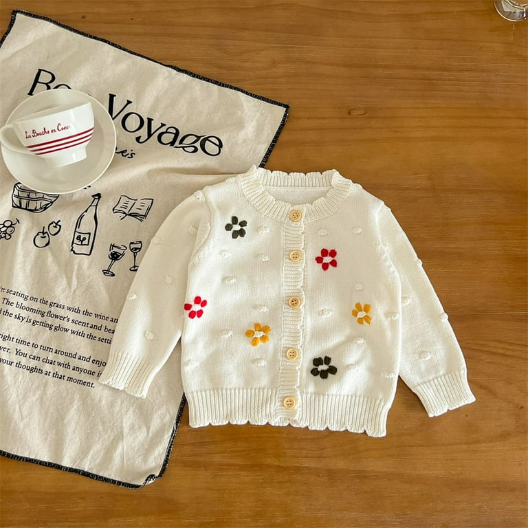 Little girls hot sale cardigan sweaters