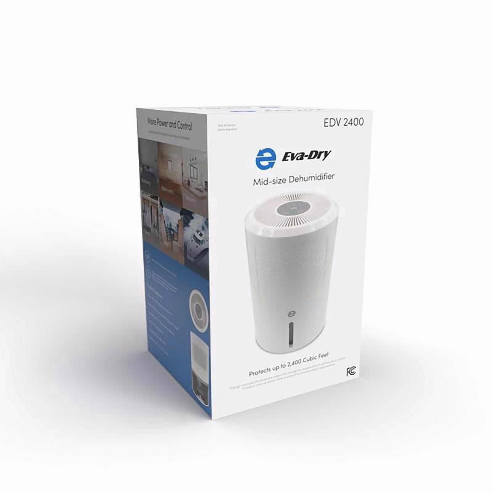 Eva-Dry 2400 ft 1.8 L Mid-Size Electric Dehumidifier