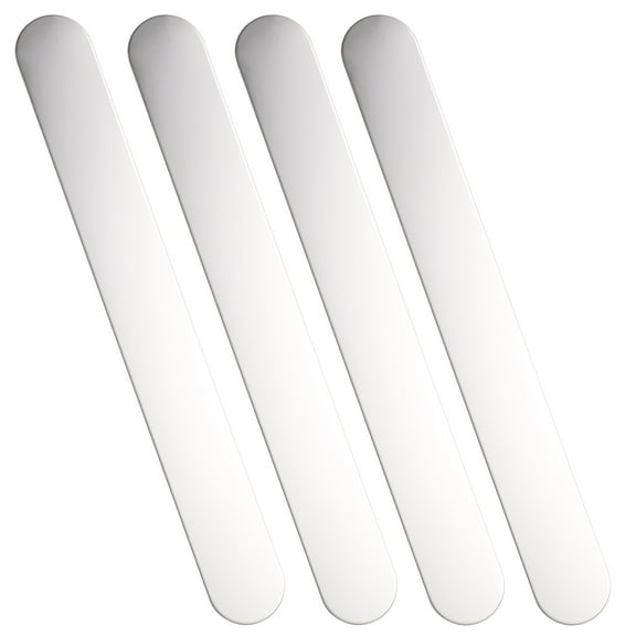 Raindrops 4 Pcs Adjustable Stainless Steel Bracelets Jewelry Making Blanks for Men and Women