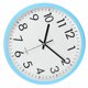 thumbnail image 4 of Reloj de pared redondo de 10 pulgadas, reloj decorativo silencioso de cuarzo para el hogar, dormitorio, sala de estar, oficina Sweethay HA8228-04B, 4 of 6