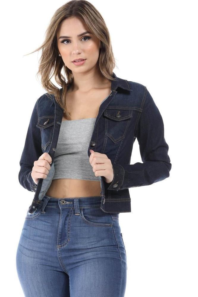 basic denim wax jean jacket