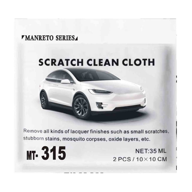 fheaev Auto Scratch Cloth Grinder Cloth Paint Remover Cloth Paint Scratch Repairer 35ml