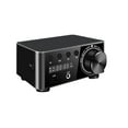 thumbnail image 1 of BT 5.0 Digital Power Amplifier 2x50W Dual Channel Audio System Lossless Stereo Sound Receiver Box Supports U-disk & TF Card Playback with 12V Adapter for Connecting Phone Tablet Laptop CD Player, 1 of 8