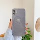 thumbnail image 1 of Funda de teléfono con protección para cámara Love Heart para iPhone 14 Pro Max 11 12 13 Pro 7 8Plus X XR XS Max, funda de TPU suave brillante de Color caramelo Tan Jianjun unisex, 1 of 2