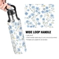 thumbnail image 4 of Yayeee 33oz Insulated Water Bottle Double Wall Stainless Steel with Flip Straw Lid, Forget Me Not, 4 of 7