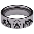 thumbnail image 5 of Boxing Tungsten Carbide Ring, 5 of 9