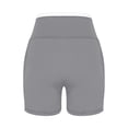 thumbnail image 7 of GUACER Womens Yoga Shorts Fashion Stretchy High Waist Lounge Breathable Biker Shorts, 7 of 7