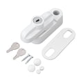thumbnail image 2 of Heavy Duty Keyed Sash Lock Single Double Window Aluminum Alloy Window Locks With Key For Home Security, 2 of 8