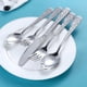 thumbnail image 5 of Juego de cubiertos de alta calidad con mango, vajilla dorada de acero inoxidable tallado exquisito, cuchillo, tenedor, cuchara, juego de cubiertos, 5 of 5