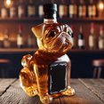 thumbnail image 3 of Empty Bottle 300ml Shape Bottle Large Capacity Glass Red Home Bar Accessory Funny Bottle 3D Engraved Shaped Glasses Dog Cup with Lid Funny Openers Openers Stemless Glasses Hanging Glass Rack Ceiling, 3 of 3