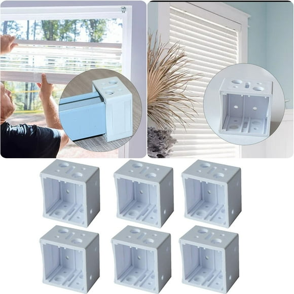 Riforla Curtain Ends Code Accessories Shutter Accessories White Bracket Curtain White