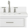 thumbnail image 6 of Ariel D061dwqrvo Kensington 61" Free Standing Double Rectangular Basin Vanity Set - White, 6 of 7