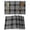 Black, variant on Buffalo Plaid Placemats Set of 2 Mint Blue Farmhouse Gingham Striped Place Mats Indoor Wipeable Table Mats Washable Cloth Dining Table Placemats for Kitchen Holiday Party Home Decor 13x19 Inch