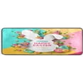 thumbnail image 5 of SKYSONIC 2'X6' Happy Easter Runner Rug with Rubber Backing, Cute Bunny Eggs Non Slip Entryway Rug Runner Washable Soft Area Rug Carpet for Hallway Bedroom Kitchen Decor, 5 of 6