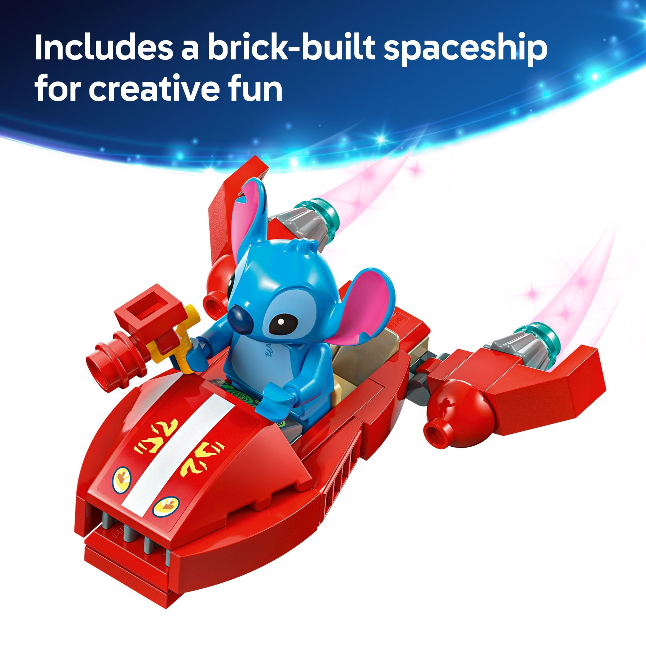 LEGO Disney Lilo and Stitch Beach House Playset with 5 Mini Figures, Ages 9 and up