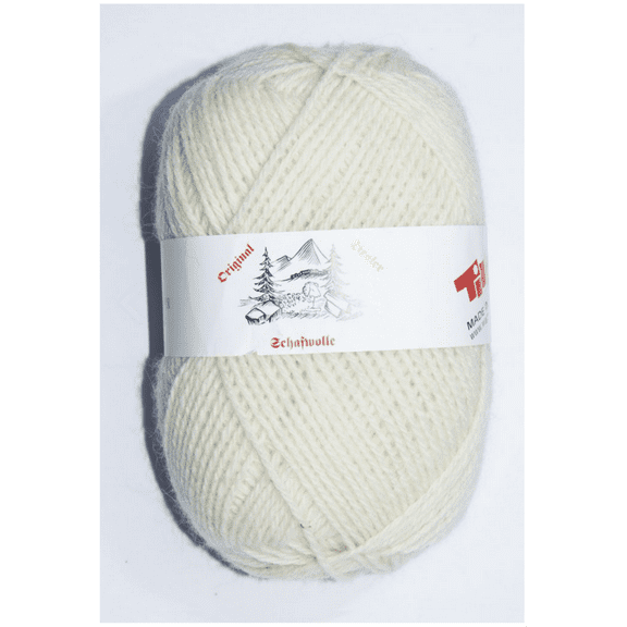 Wagner Fine Knitting Yarn in 50% Merino 50% Alpaca Wool (Cream-3500)