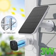 thumbnail image 3 of Cocobaby Solar Panel 9.8ft for Eufy Eufycam Cam E/2C/E/2 Pro Wall Mount w/USB Power Cable, 3 of 13