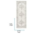 thumbnail image 5 of Livabliss x Our PNW Home Olympic Updated Traditional Runner Area Rug,2'7" x 12',Off-White, 5 of 10