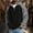 Gray001, variant on QHRMKOG Mens Sweatshirts Color Block Long Sleeve 1/4 Zipper Hoodies Loose Fit Waffle Knit Streatwear Winter Fashion Warm Fleece Tops Brown L