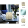 thumbnail image 5 of Decorative Bubble Glass Scented Candle for Men and Women - Stylish Large Votive Candle for Indoor and Outdoor Home Decor - Ideal for Living Room, Bedroom, and Bathroom Decor - 7", Ivory, 5 of 12