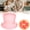 Pink(hat), variant on 1 Pcs Cookie Cutters, 3D Cookie Cutter with Plunger Stamp, star Shape Molds, Embossing Plastic Biscuit Cutter Set for Kids Fondant Cookie Baking Cake Decorations Birthday Party Supplies