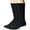 Black, variant on Top Flite Mens Socks, Sport Full Cushion Ribbed Crew Socks, 3 Pairs