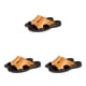 thumbnail image 5 of Qarigey 2 uds, zapatillas de cuero para hombre, zapatos informales, sandalias planas deslizantes de verano, moda antideslizante, playa, casa, Type1 NO1, 5 of 6