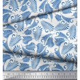 thumbnail image 3 of Soimoi Rayon Fabric Leaves Artistic Decor Fabric Printed Yard 42 Inch Wide, 3 of 3