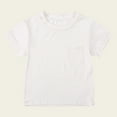thumbnail image 4 of Akiihool Kids Shirt Boys Shirts Short Sleeve Shirts for Boys Summer Tshirts Kids Basic T-Shirts Unisex Tees Top Clothes (White,6-9 Months), 4 of 5