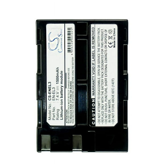 1300mAh EN-EL3a EN-EL3 Battery for NIKON D70s D100 SLR D70 D100 D50
