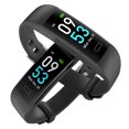 thumbnail image 3 of Correa de reloj de silicona TS10, reloj deportivo inteligente con ritmo cardíaco, pulsera inteligente con Control táctil para correr, nadar y andar en bicicleta, 3 of 8