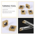 thumbnail image 5 of 20PCS Carbide Insert CCMT09T304 CCMT32.51 US735 Metal Turning Tool Tools Lathe Tool CCMT 09T304 Face Milling Cutter CNC Tool, 5 of 8