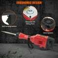 thumbnail image 2 of Electric Jackhammer Heavy Duty, 2200W Industrial Motor, Demolition Jack Hammer, Includes Carrying Case, 2 of 8