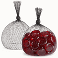 thumbnail image 4 of Vase Filler - Marbles for Vases - Clear And Red Accent Gems, Glass Pebbles 10 oz. Bags - 12 Bags, 4 of 5