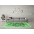 thumbnail image 3 of Ahgly Company Indoor Rectangle Persian Emerald Green Traditional Area Rugs, 2' x 5', 3 of 4