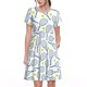 thumbnail image 1 of Balery Tennis Rackets And Balls Vestidos sueltos de manga corta para mujer, vestidos de verano 2025, vestidos casuales de corte A con vuelo., 1 of 6