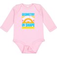 thumbnail image 3 of Inktastic Geometry Math Geek Funny School Boys or Girls Long Sleeve Baby Bodysuit, 3 of 5