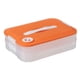 thumbnail image 5 of Contenedores para dumplings, cajas de almacenamiento para wontons, contenedores organizadores para dumplings para el hogar y el comedor. Naranja de 2 capas, 5 of 9