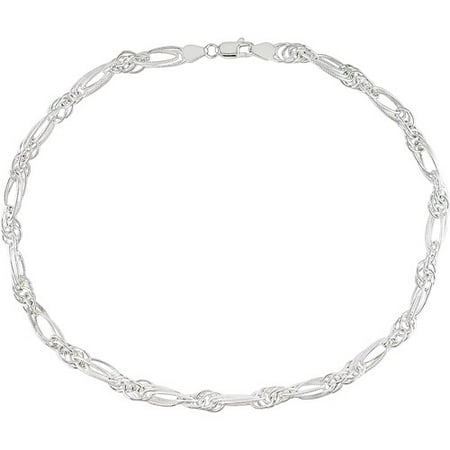 Sterling Silver Link Necklace, 18"
