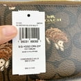 thumbnail image 5 of Coach CC433 Corner Zip Wristlet In Signature Canvas IN Brown Black Multi, 5 of 5