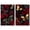 Gallery Wrapped, variant on Midnight Bloom Canvas Print Bathroom Wall Decor Set By Art Remedy, Gallery Wrapped, 10 x 15