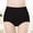 Black, variant on High Waisted Plus Size Solid Color Briefs Lace High Waist Panties Microfiber Panties No Line Panties for Women Pack 12 Panties Lingerie plus Size Maternity Underwear under Bump Most Comfortable Womens
