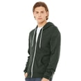 thumbnail image 2 of Bella & Canvas Men's Sponge Fleece Full Zip Hoodie, 2 of 5