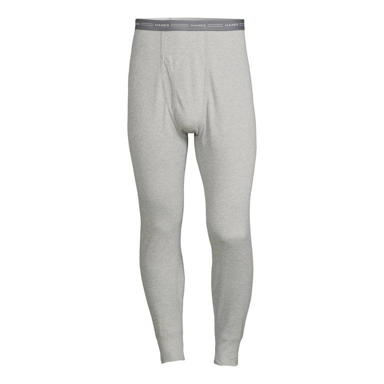 Hanes Men s Raschel Knit Thermal Bottoms Walmart