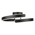 thumbnail image 1 of Sirius Collection Integrated LED Semi-Flush Mount, Black, 1 of 1
